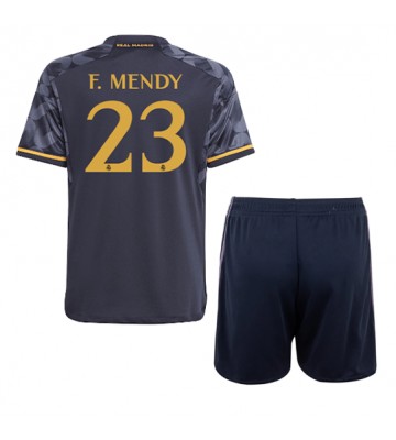 Real Madrid Ferland Mendy #23 Udebanesæt Børn 2023-24 Kort ærmer (+ korte bukser)